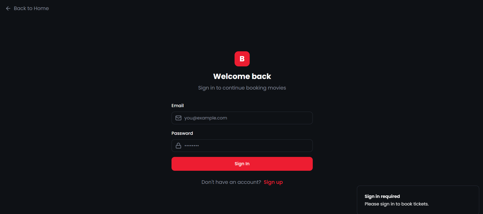 BookMyShow Clone screenshot 6